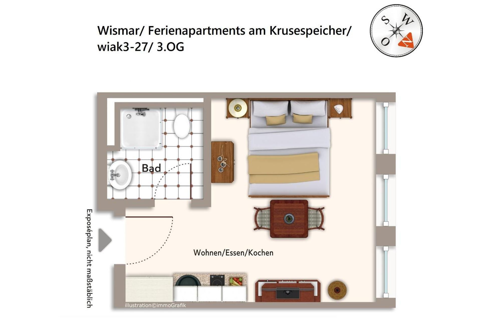 Ferienapartments Am Krusespeicher Ferienapartments Am Krusespeicher 3-27 Wismar Luaran gambar